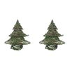 2x LVD Xmas Tree Jingle Festive Christmas Home/Office Decor w/ Led Light 40cm