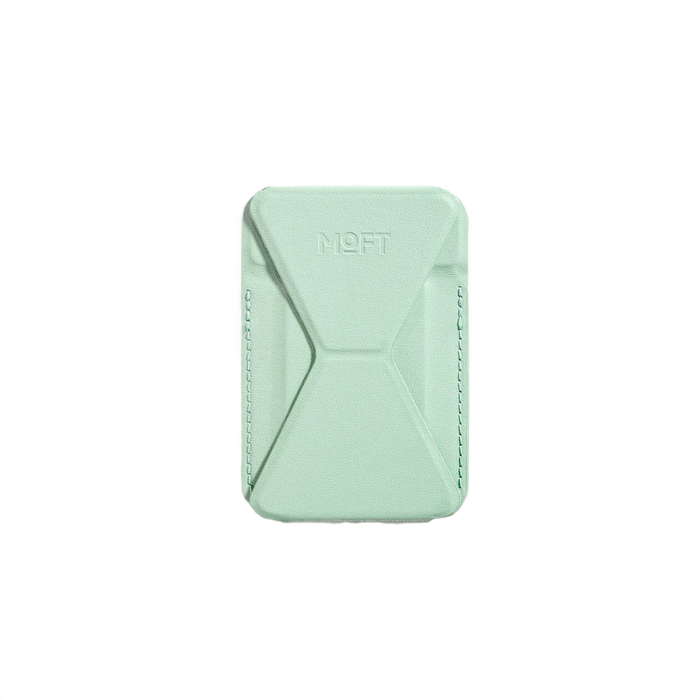 MOFT Snap-On iPhone Stand & Wallet (MOVAS) - Peppermint