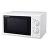 Maxim Microwave Oven 20L 700W Manual Countertop 6 Levels 30-Min Timer White
