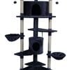 Yes4pets 200 Cm Cat Scratching Post Tree Scratcher Corner Tower Furniture- Grey