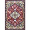 Handmade Lyon Wool Rug-6300-Red Ivory-160x230cm