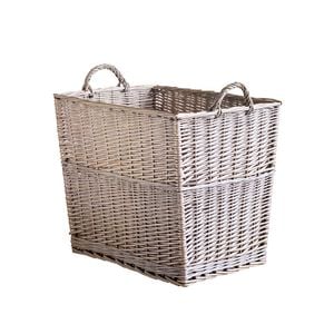 Scandia EarthWeave Essentials Log Basket Heavy Duty Rectangle Medium
