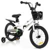 Costway 40cm Kids Bike Adjustable Training Bicycle
