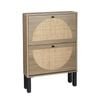 Artiss 2 Drawers Shoe Storage Cabinet