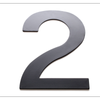 Sandleford 200mm Black Lorenzo House Number 2