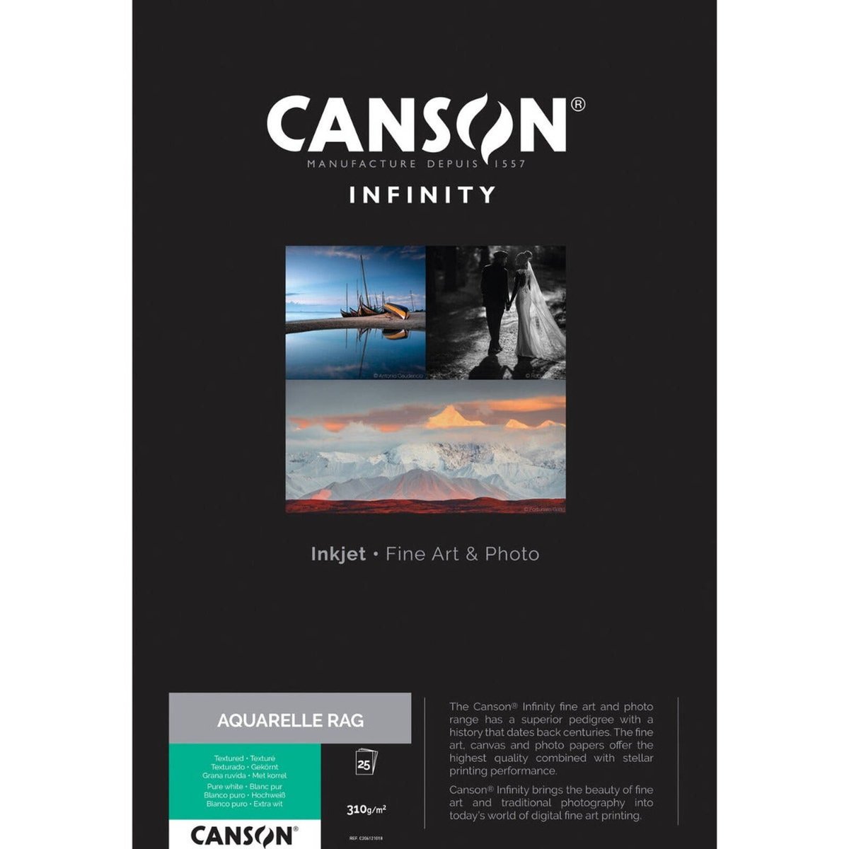 Canson Arches Aquarelle Rag 310gsm A2 X 25 Sheets - Bunnings Australia