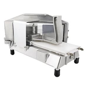 Vogue Tomato Slicer Commercial Stainless Steel 5mm Slices 387x191x199mm Heavy Duty Manual Vegetable Cutter Dc714