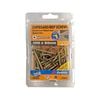 Zenith 10G x 50mm Gold Passivated Square Drive Chipboard Screw - 50 Pack