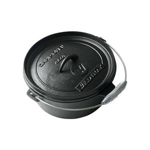 Cockatoo Portable Camping/Travel Camp Oven 4.5Qt 25x15cm Black