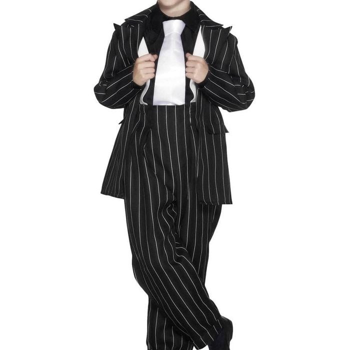 Zoot Suit Teen Boys 1920s Gangster Costume - Teen