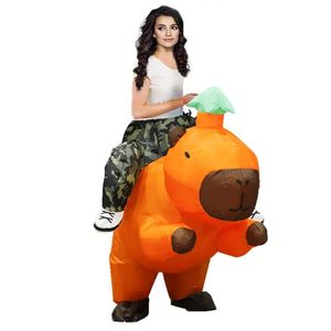 Lifebay Party Inflatable Capybara with Green Hat