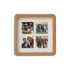 VeeArt Wooden Collage Photo Frame Square Beech 6x6" Elliot Series