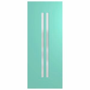 Hume 2040 x 820 x 40mm Verve External Door VER2 - Translucent