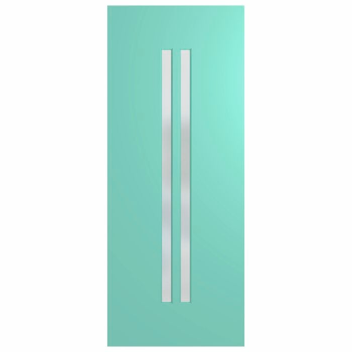 Hume 2040 x 820 x 40mm Verve External Door VER2 - Translucent