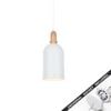 Snap Lighting Horten Metal Downlight to Pendant Light Conversion Kit White