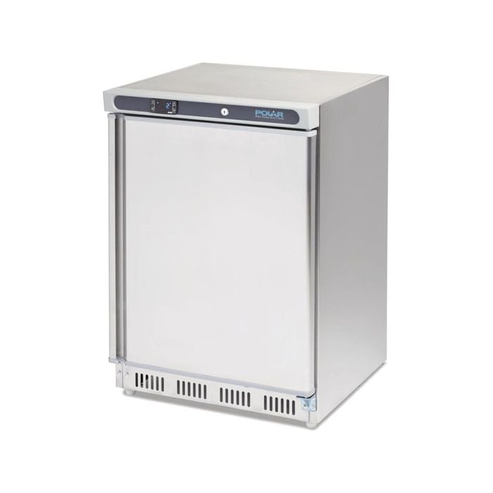 Polar C-series Under Bench Freezer Stainless Steel 140ltr - Under Bench Freezers (cd081-a)