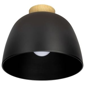 Brilliant 23cm Matt Black Greta DIY Install Batten Fixture