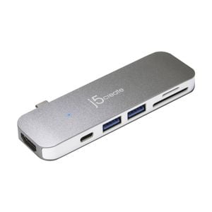 J5create 7 Port Usb-c 4k Ultradrive Mini Docking Station
