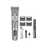 Cordless Hair Clipper Beard Trimmer LCD Display 3.7V 2000mAh Rechargeable