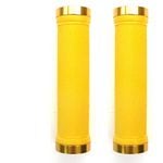GMX Rubber Scooter/Bike Grips Gold