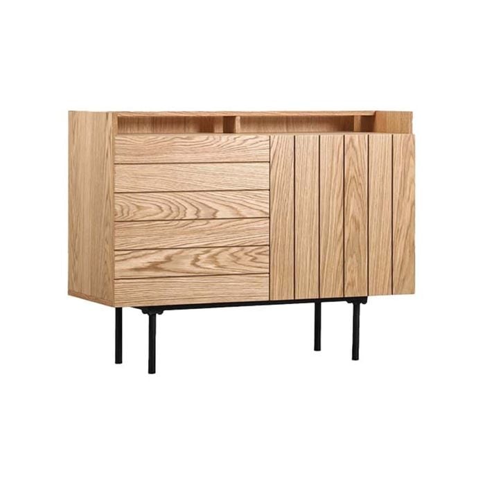 Modern Furniture ZANE Sideboard  Buffet 100cm - Natural Oak