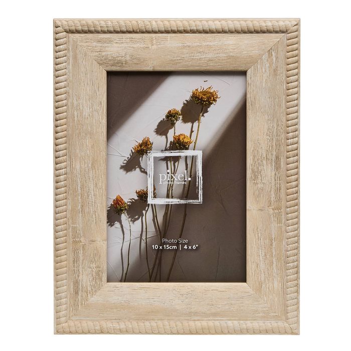 Pixel Quinn 4 x 6" Photo Frame Natural