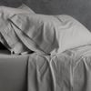 Park Avenue European Vintage Washed Cotton Sheet Sets Queen Coal