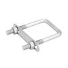 Pinnacle M8 x 75 x 43mm Galvanised U Bolt Square