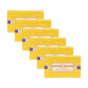 6PK Satya Home Fragrance Scented Incense Sticks Packet 15gm Spiritual Healing