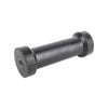Sunrise Rubber Roller Keel Roller 8" 17mm Bore Black - Brr208