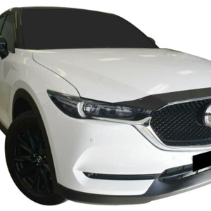Black Bonnet Protector Stone Chip Guard For Mazda Cx-5 2017-2021
