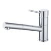 Mondella Resonance 40mm Chrome Pin Lever Pull Out Sink Mixer WELS 5 Star 6L/min