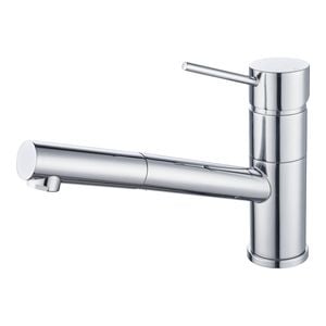 Mondella Resonance 40mm Chrome Pin Lever Pull Out Sink Mixer WELS 5 Star 6L/min