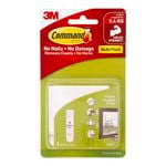 Command Medium White Adhesive Picture Hanging Strips - 9 Pack