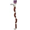 Paws & Claws 60cm Sausage Chain Of 4 Snags Pet Toy