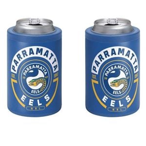 NRL Insulated Can Cooler - Paramatta Eels - Stubby - Twist Top Lid