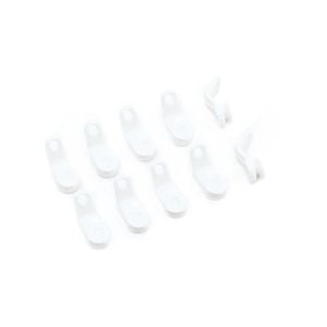 Windoware White Standard Curtain Track Glider - 10 Pack