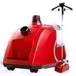 SOGA Garment Steamer – 80mins Portable Steam Cleaner Iron Red