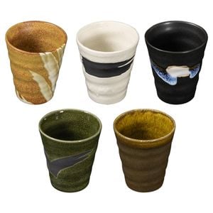 Omotenashi Rakuyouan Set of 5 Tea Cups - 270ml