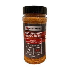 Matador 250g Fiery Buffalo Wings BBQ Rub