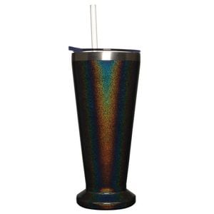 Avanti Celebration 500ml Tall Tumbler Double Wall Insulated Cup Pearlised Black