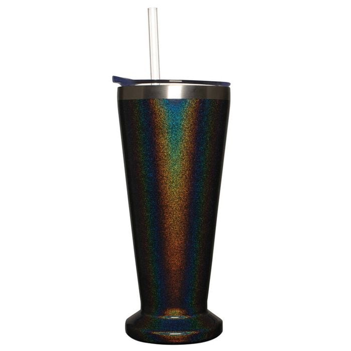 Avanti Celebration 500ml Tall Tumbler Double Wall Insulated Cup Pearlised Black