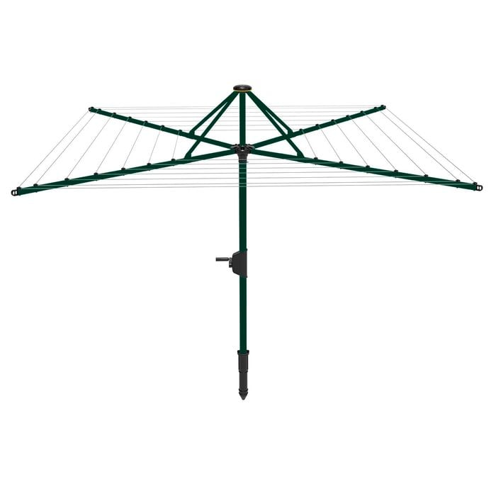 Daytek MK2 M48 Rotary Clothesline - Hawthorn Green