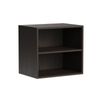Kaboodle 900-1000mm Truffle Oak Customisable Deep Med Wall Open Shelf
