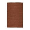 Colorscope knots contemporary indoor rug handspun textured rust 365x457cm