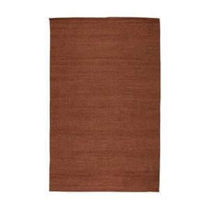 Colorscope knots contemporary indoor rug handspun textured rust 365x457cm