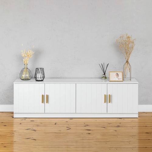 Bucharest
  VJ Panel TV Unit with Brass Handles (IN - 763889)
