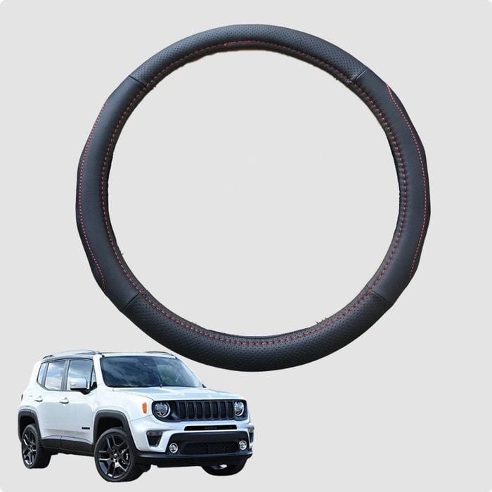 Steering Wheel Cover for Jeep Renegade 2015-2020  38CM | Circle