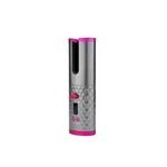 Wireless Rotating Hair Curler with LCD Display & Timer