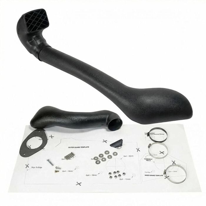 Snorkel Kit For Isuzu D-max (2012-2018 Models) - Heavy Duty Lldpe Air Intake